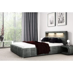 Voodi FEBO + madrats BASE Comfort (160X200)