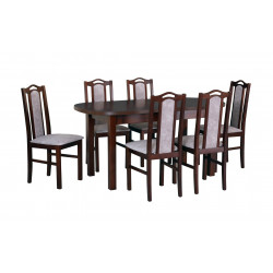 Столовый гарнитур (стол + 6 стульев)