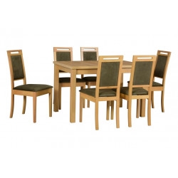 Söögitoa komplekt (laud + 6 tooli)